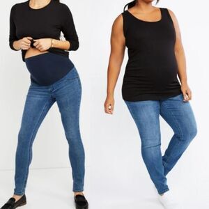 Indigo Blue Secret Fit Belly  Maternity Skinny Jeans